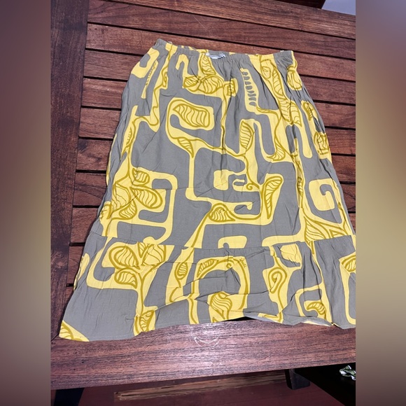 MANUHEALI'I Tribal Pattern Bottom Pull-over Skirt Women Size XS/S - Picture 2 of 11